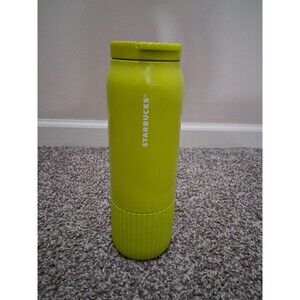 NEW! Starbucks 20 oz Lime Green Vacuum Sealed Tumbler